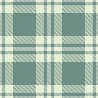 Soft White and Pale Eggshell Seamless Tartan Textile Design vector