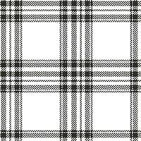 Modern Seamless Tartan in Warm White tones Textile Design Variant 1842 vector