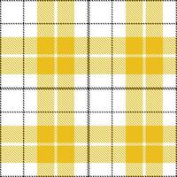 Modern Soft White Seamless Tartan Textile Design Variant 1848 vector