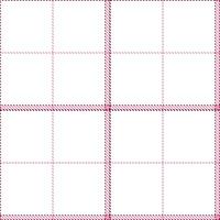 Light Wine Red and Dusty White Seamless Tartan Textile Design vector