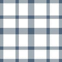 Modern Deep Slate Seamless Tartan Textile Design 2 vector