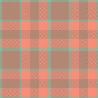Modern Seamless Tartan in Deep Pale Teal tones Textile Design Variant 2219 vector