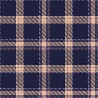 Modern Seamless Tartan in Cool Light Peach tones Textile Design Variant 2268 vector