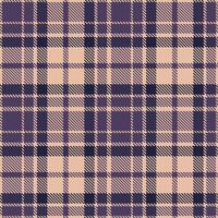 Modern Seamless Tartan in Deep Light Peach tones Textile Design Variant 2262 vector