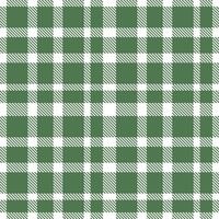 Modern Seamless Tartan in Deep White tones Textile Design Variant 87 vector