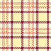 Modern Seamless Tartan in Cool Light Tan tones Textile Design 386 vector