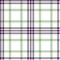 Modern Deep White Seamless Tartan Textile Design Variant 1640 vector