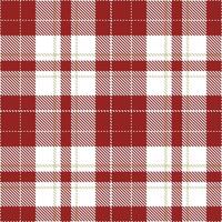 Modern Seamless Tartan in Vivid White tones Textile Design Variant 2102 vector