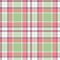 Modern Deep White Seamless Tartan Textile Design Variant 2595 vector