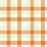 Iridescent Ecru and Deep White Seamless Tartan Textile Design vector