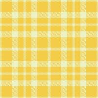 Modern Seamless Tartan in Dusty Eggshell tones Textile Design vector