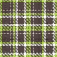 Modern Cool Charcoal Grey Seamless Tartan Textile Design vector