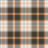 Modern Seamless Tartan in Rich Peach tones Textile Design Variant 2706 vector