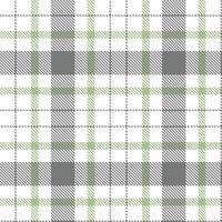 Modern Soft White Seamless Tartan Textile Design Variant 2883 vector