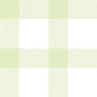 Modern Bright Ecru Seamless Tartan Textile Design vector
