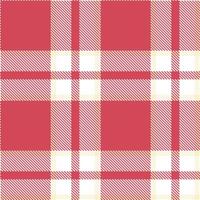 Modern Seamless Tartan in Soft White tones Textile Design 386 vector