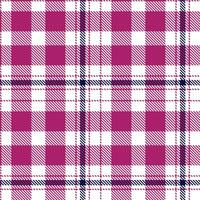 Modern Seamless Tartan in Soft White tones Textile Design Variant 114 vector