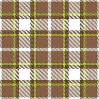 Iridescent Cocoa Seamless Tartan with Vivid White accents Textile Design vector