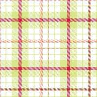 Iridescent Greenish Beige Seamless Tartan with Deep Ruby accents Textile Design vector