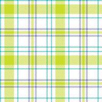 Modern Seamless Tartan in Deep White tones Textile Design Variant 406 vector