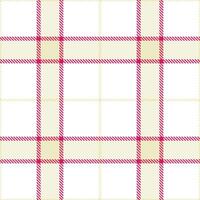 Modern Seamless Tartan in Soft Pale tones Textile Design 386 vector