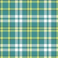 Modern Iridescent Dark Cyan Seamless Tartan Textile Design vector