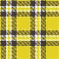 Modern Seamless Tartan in Pale White tones Textile Design Variant 851 vector