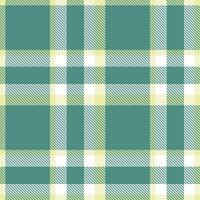 Modern Seamless Tartan in Metallic Light Tan tones Textile Design vector