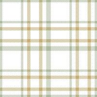 Modern Seamless Tartan in Light White tones Textile Design Variant 950 vector
