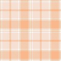Modern Seamless Tartan in Light White tones Textile Design Variant 1096 vector