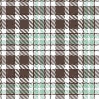 Light White and Light Charcoal Grey Seamless Tartan Textile Design vector