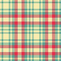 Modern Seamless Tartan in Soft Light Tan tones Textile Design vector