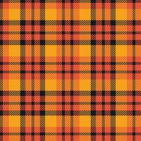 Modern Soft Almost Black Seamless Tartan Textile Design 386 vector