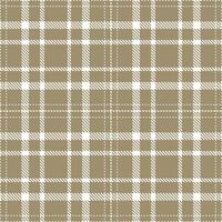 Modern Soft White Seamless Tartan Textile Design Variant 1329 vector
