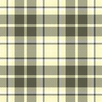 Modern Seamless Tartan in Warm White tones Textile Design Variant 1427 vector