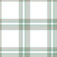 Deep Greyish Teal and Dusty Blush Seamless Tartan Textile Design vector