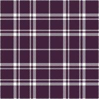 Modern Deep White Seamless Tartan Textile Design Variant 1507 vector