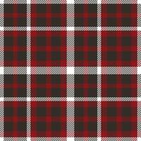 Modern Cool Dark Grey Seamless Tartan Textile Design 386 vector