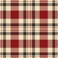 Modern Seamless Tartan in Smoky Light Peach tones Textile Design Variant 1526 vector