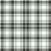 Modern Seamless Tartan in Deep White tones Textile Design Variant 1701 vector