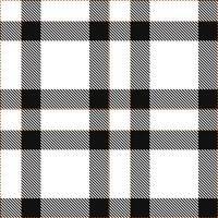 Bright Warm Brown and Vivid White Seamless Tartan Textile Design vector