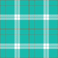 Modern Seamless Tartan in Cool Topaz tones Textile Design 386 vector