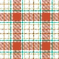 Modern Seamless Tartan in Deep White tones Textile Design Variant 1809 vector