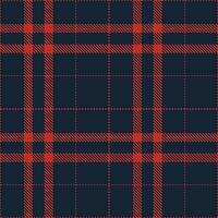 Modern Seamless Tartan in Light Darkish Red tones Textile Design vector