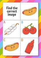 Find the correct image for the hot dog, ketchup, mustard, and mustard illustration vector