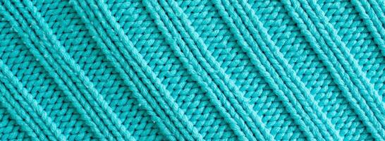 blue cotton fabric with an interesting pattern. background photo