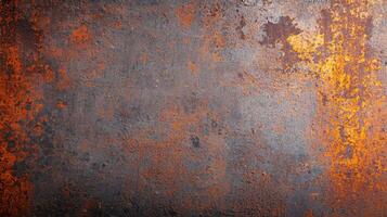 Rusty metal texture background industrial setting high-resolution image grunge environment close-up view photo