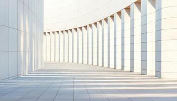 Modern Architectural Building Design Urban Environment Minimalist Structure Background photo