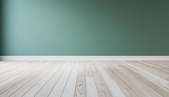Minimalistic Interior Design Modern Room Digital Art Calm Background Copyspace for Creativity photo