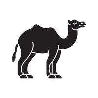 Camel icon isolated on white background vector